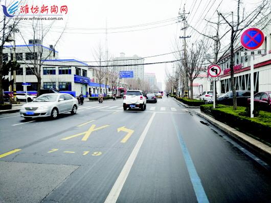 奎文优化道路禁令标志