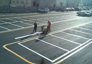 福州停车场划线 福州圣奇林划线公司 福州停车场划线施工